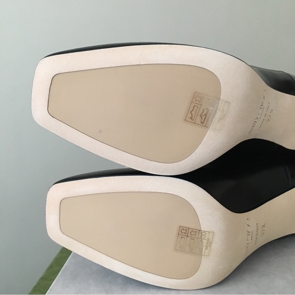 Jimmy Choo MAHESA 85 Square Heel Knee Hight Black Calf Leather Women’s B… - Picture 15 of 15